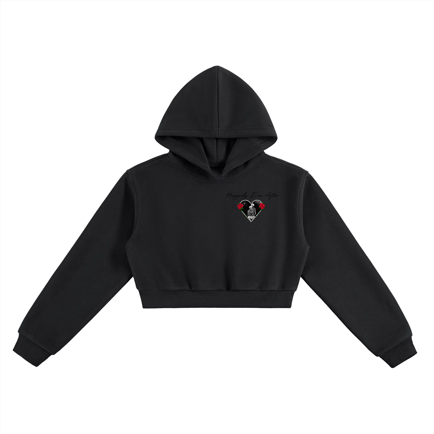 Special Edition "Happily Ever After" Essential Cropped Hoodie