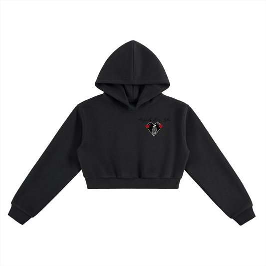 Special Edition "Happily Ever After" Essential Cropped Hoodie