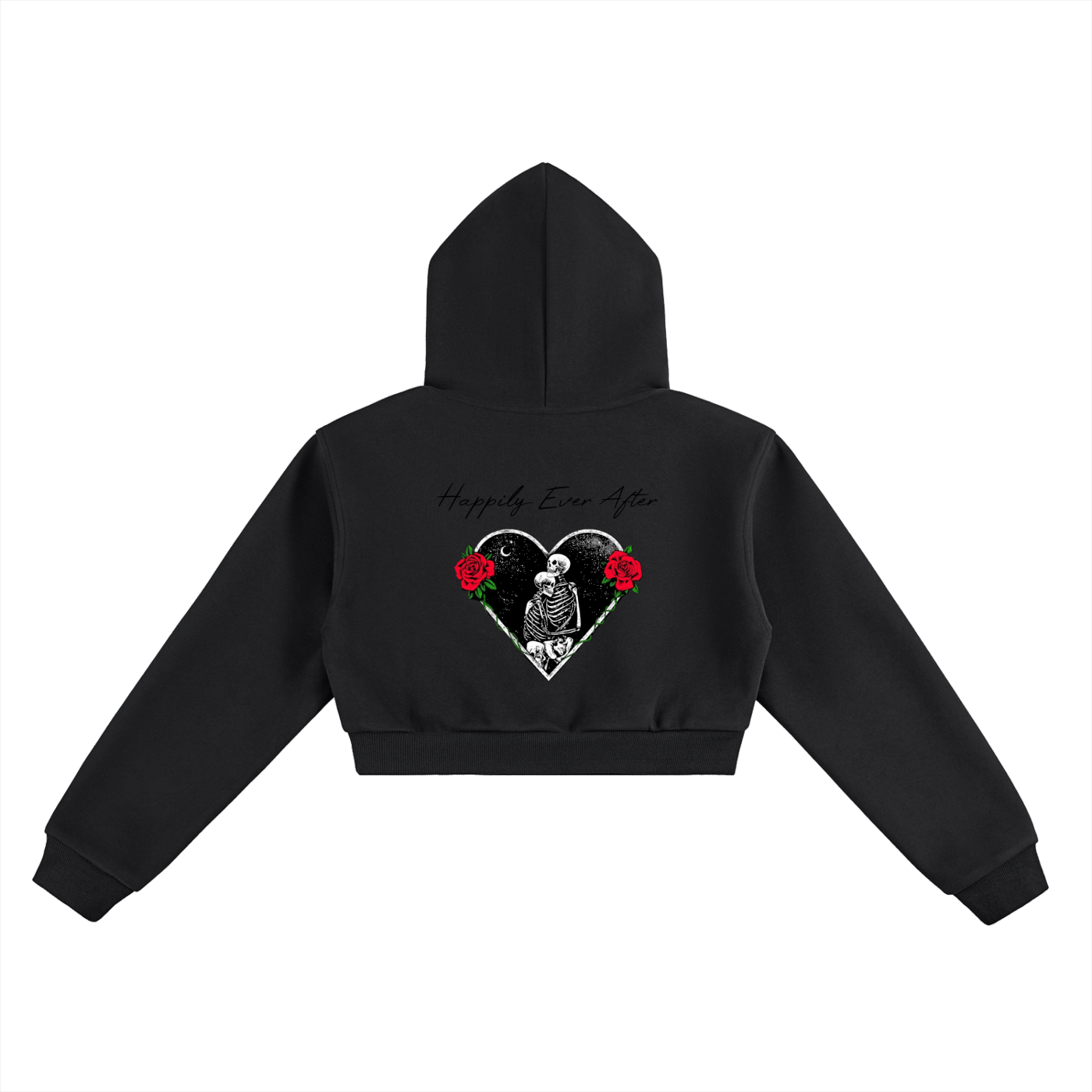 Special Edition "Happily Ever After" Essential Cropped Hoodie