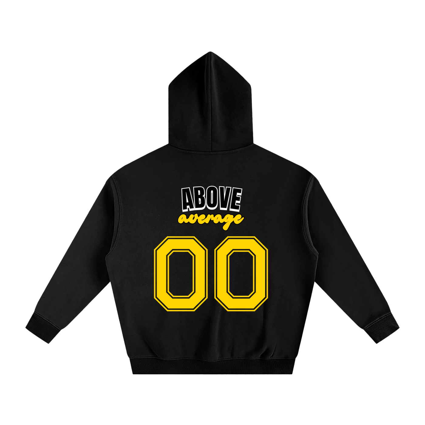 Above All Average Oversize Fleeced Hoodie